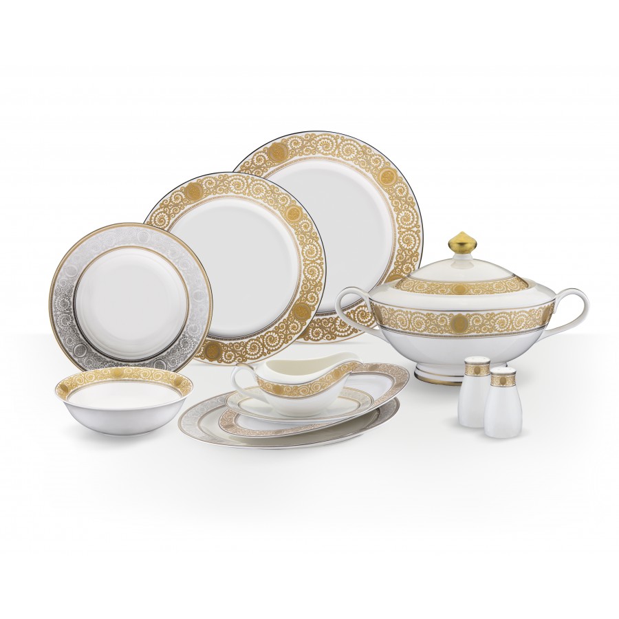 PYT-508 - Ancona 74 Parça Bonechina Suplalı Y.Tk.